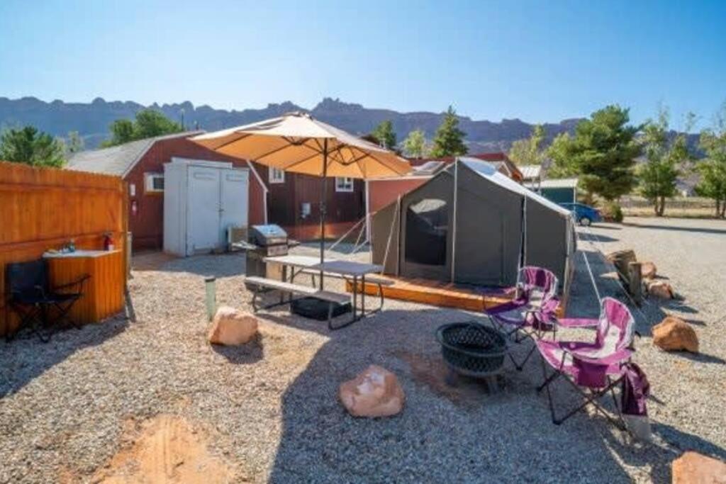 Moab Rv Resort Glamping Setup Tent In Rv Park #4 Ok-T4 Dış mekan fotoğraf